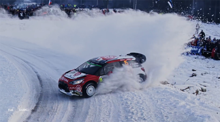 DJI bij World Rally Championship in Zweden 2017