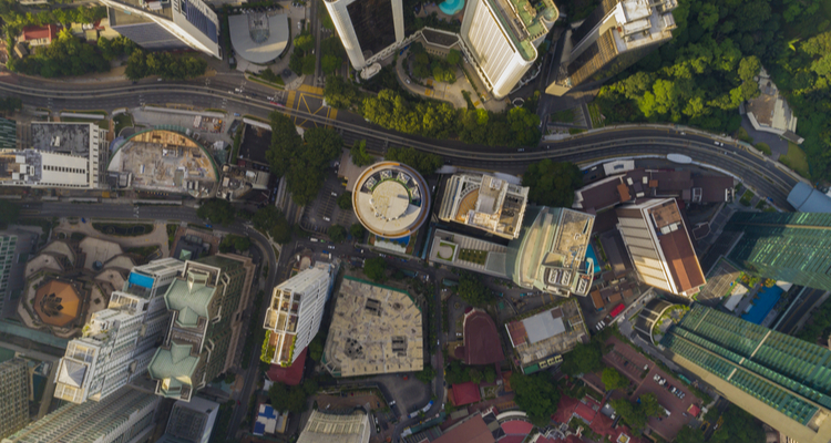 Kuala Lumpur test drones om gebouwen te desinfecteren