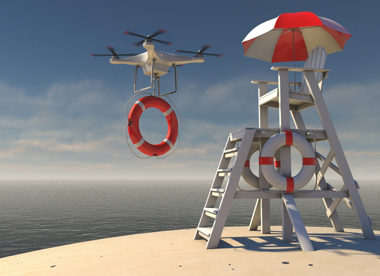 Britse kustwacht gaat drones inzetten om drenkelingen op te sporen
